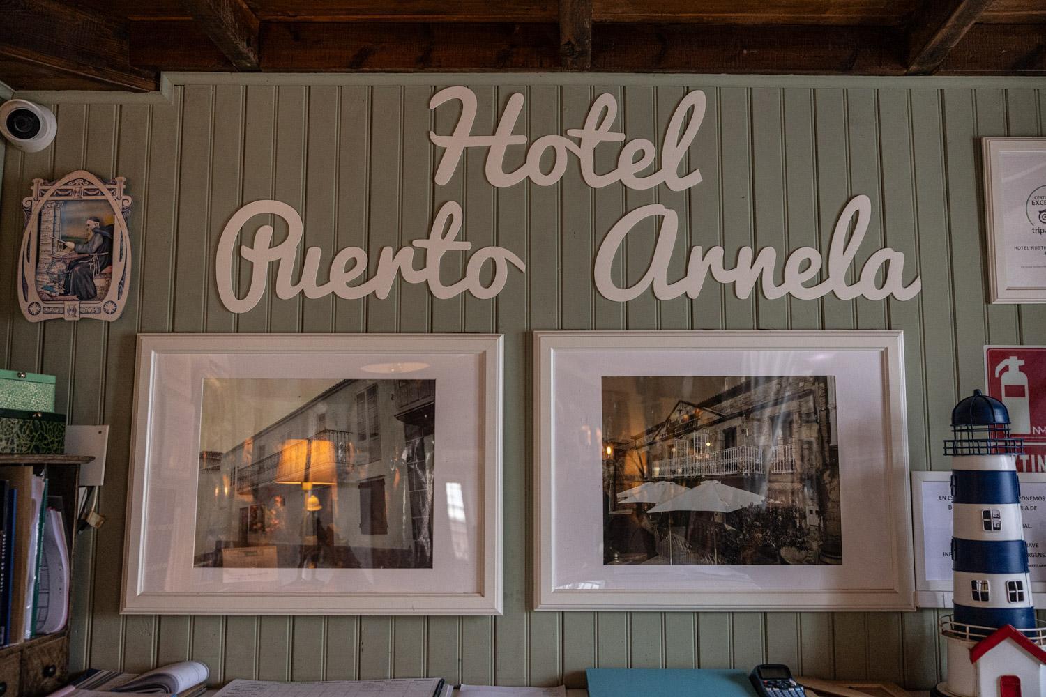 Hotel Puerto Arnela Camarinas Bagian luar foto